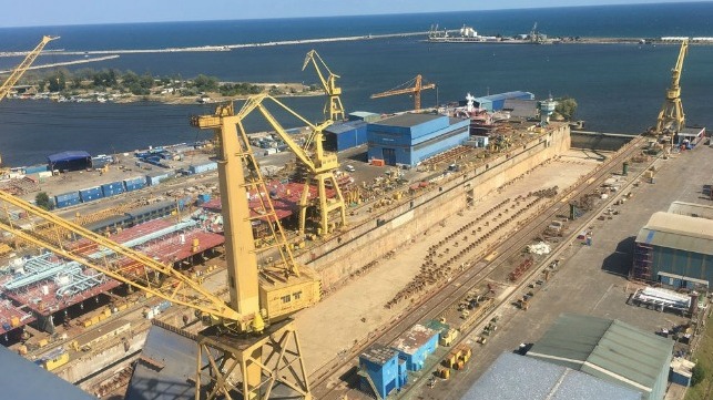 Romania Mangalia shipyard