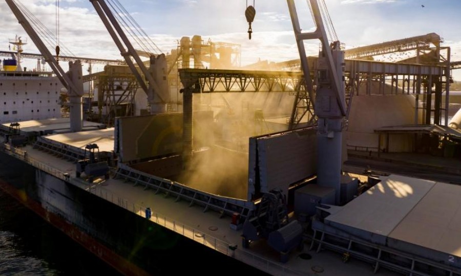 Image accompanying Baltic states push for EU-wide ban on Russian grain transit